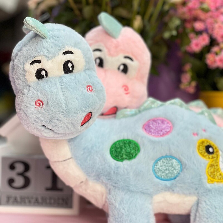 عروسک دایناسور بانمک