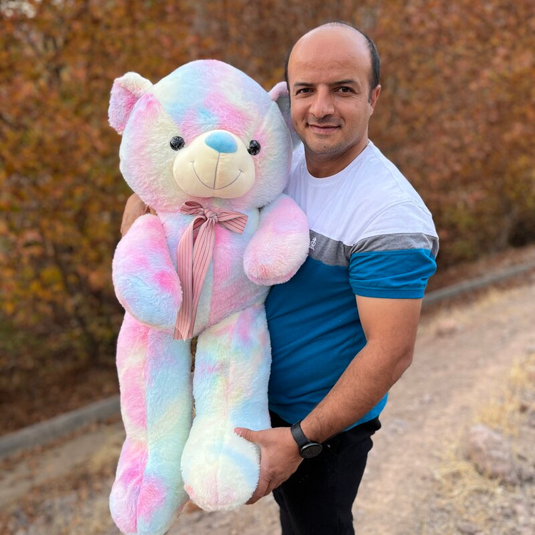 عروسک خرس آبرنگی