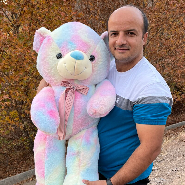 عروسک خرس آبرنگی