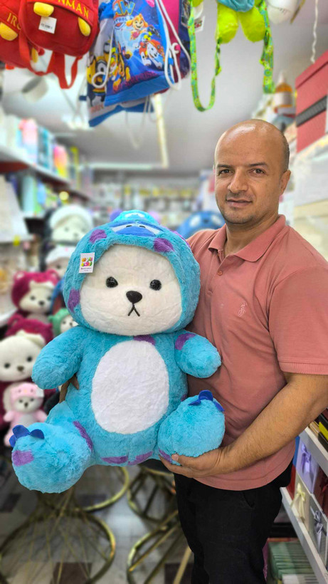 عروسک خرس لباس سالیوان