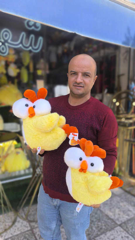 عروسک مرغ چشم گنده