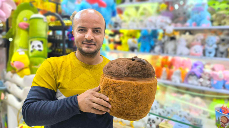 عروسک سنجاب سوپرایزی