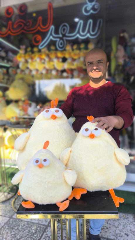 عروسک جوجه تپل