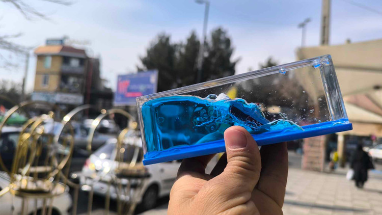 دکوری آکواریومی کشتی معلق