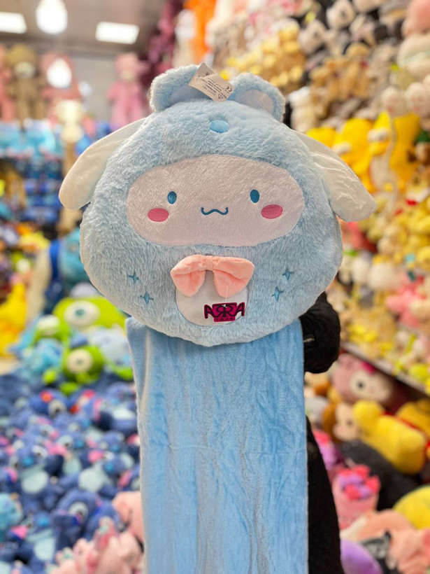عروسک خرگوش پتو دار