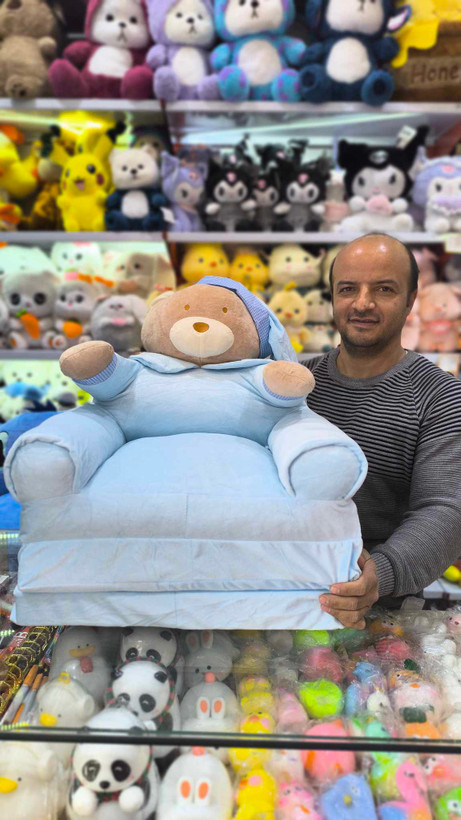 مبل کودک تخت شو طرح تدی