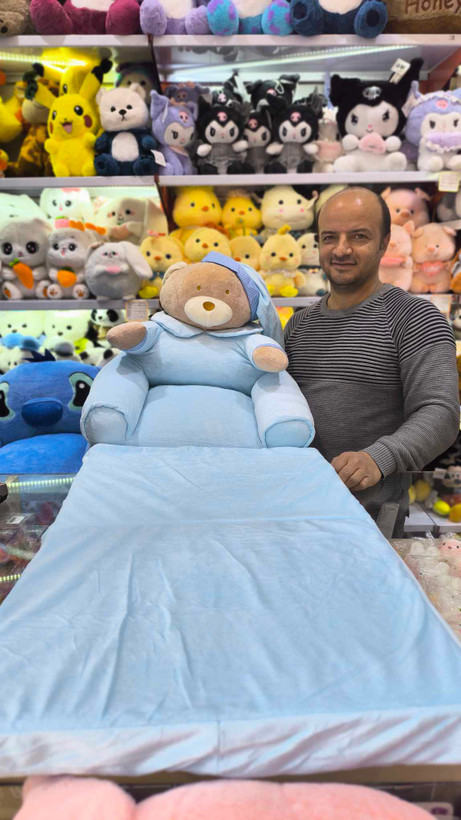 مبل کودک تخت شو طرح تدی