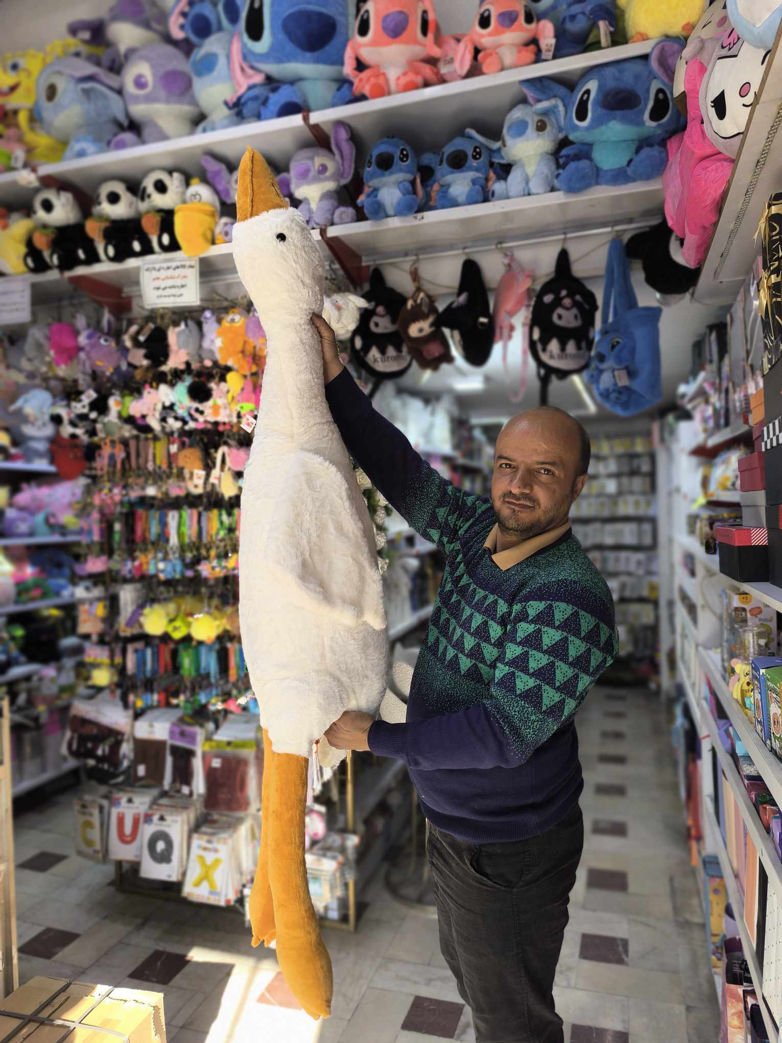 عروسک غاز بالشتی