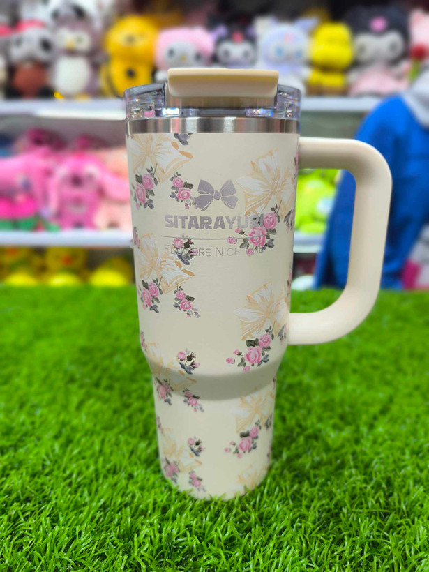 تراول ماگ سیتارایوری sitarayuri گلدار