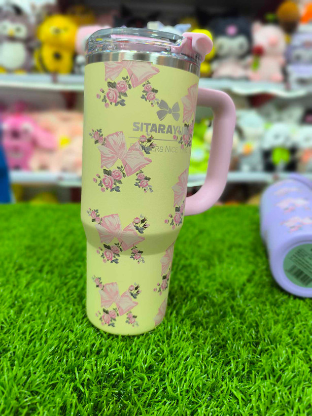 تراول ماگ سیتارایوری sitarayuri گلدار