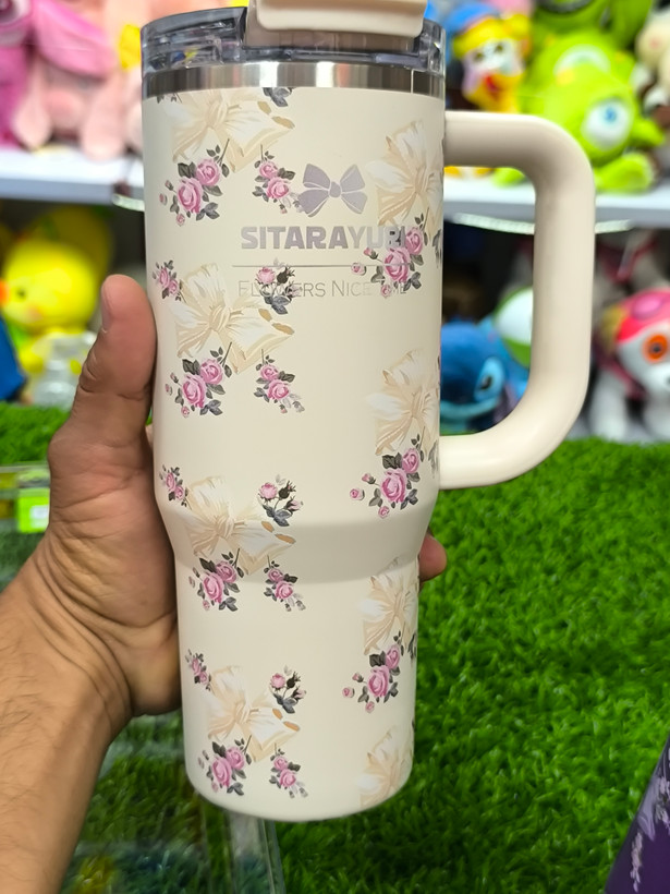 تراول ماگ سیتارایوری sitarayuri گلدار